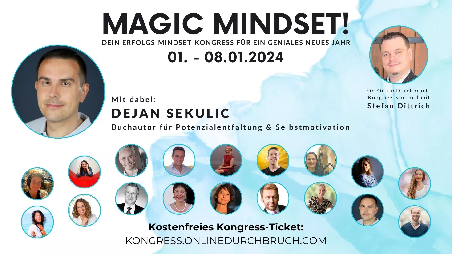 Magic Mindset! 2024 Kongress - kostenlos teilnehmen!