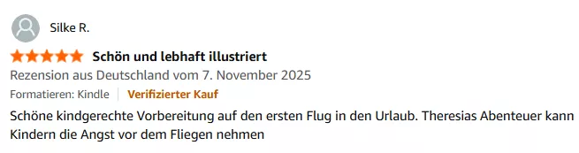 Rezension von Silke R. auf Amazon