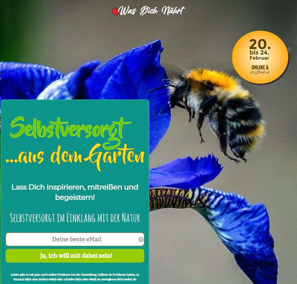 Onlinekongress "Selbstversorgt aus dem Garten"