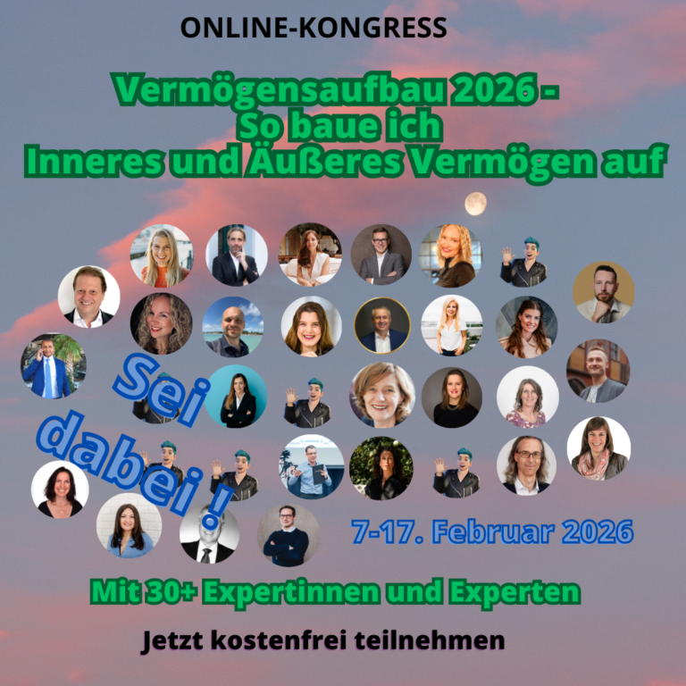 So baue ich inneres und äußeres Vermögen auf